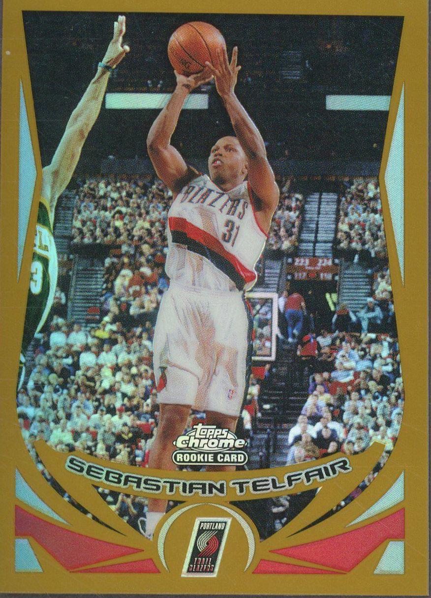 Sebastian Telfair [Gold Refractor] #178