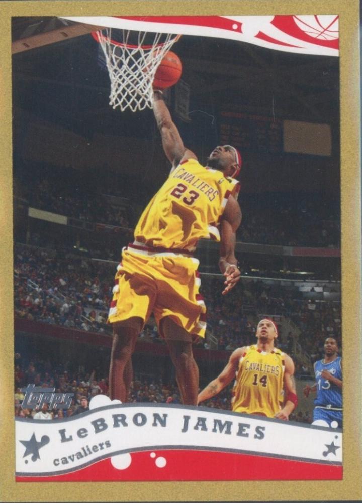 LeBron James [Gold Border] #200