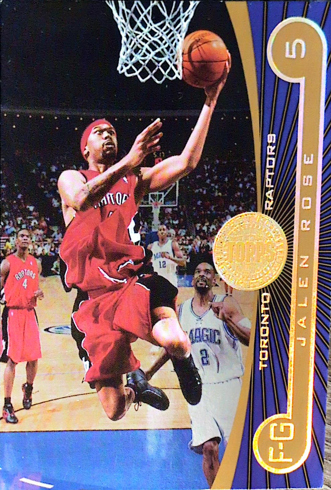 Jalen Rose [Gold Rainbow] #90