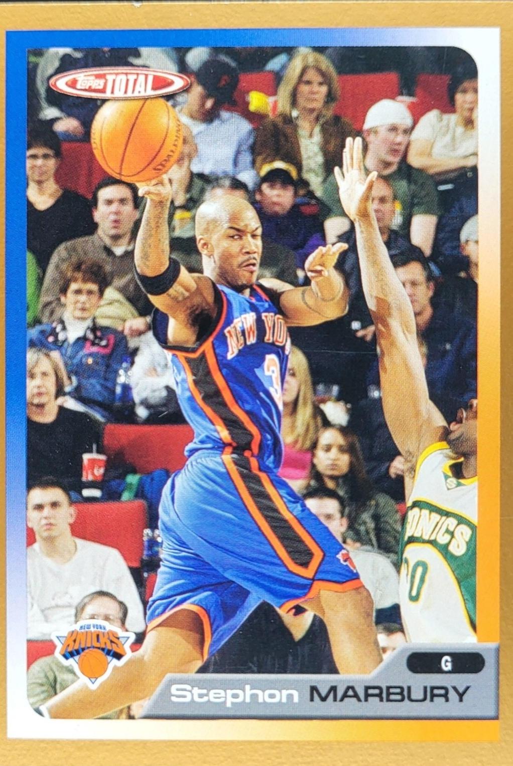 Stephon Marbury [Gold] #86