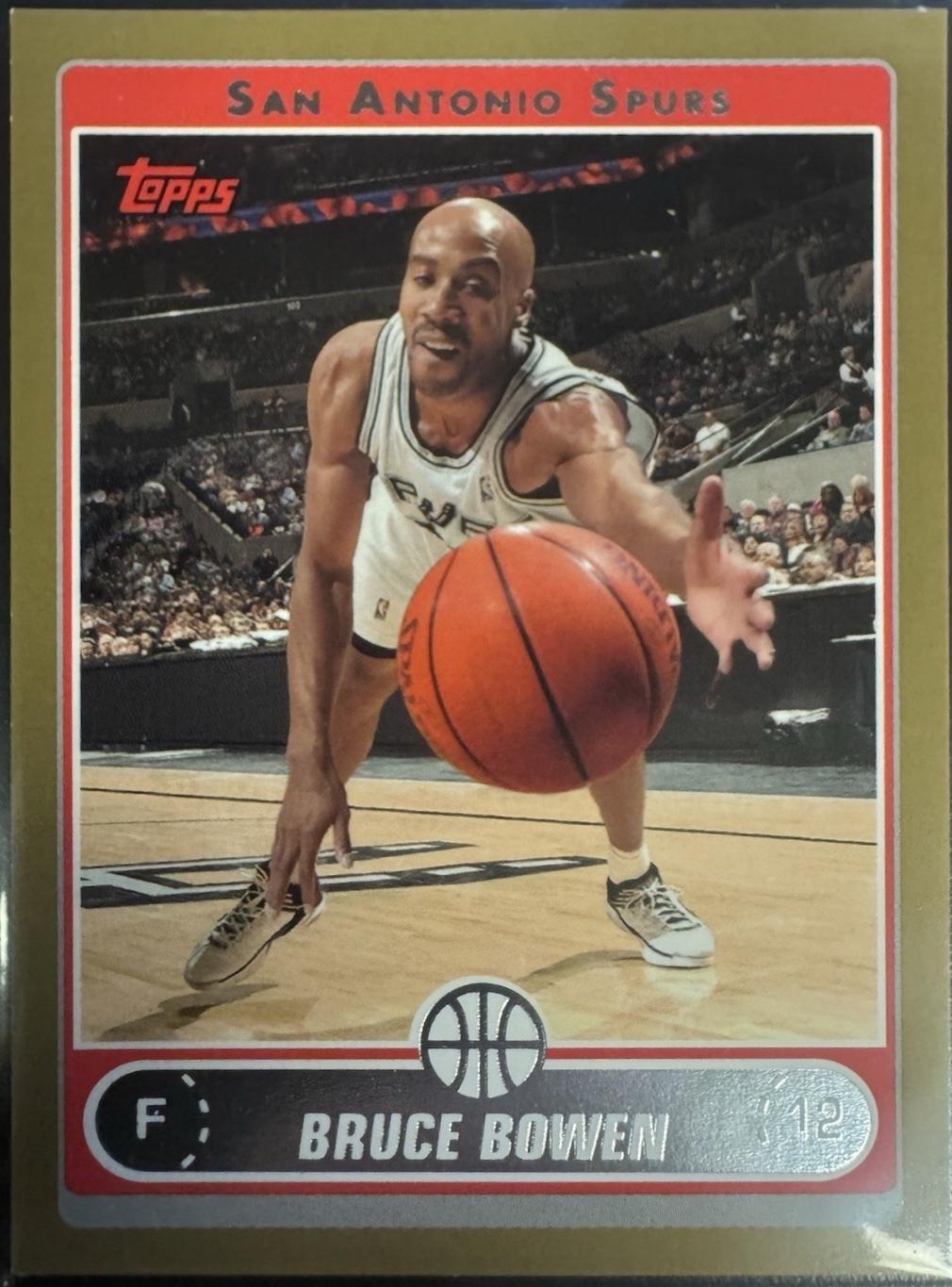 Bruce Bowen [Gold] #132