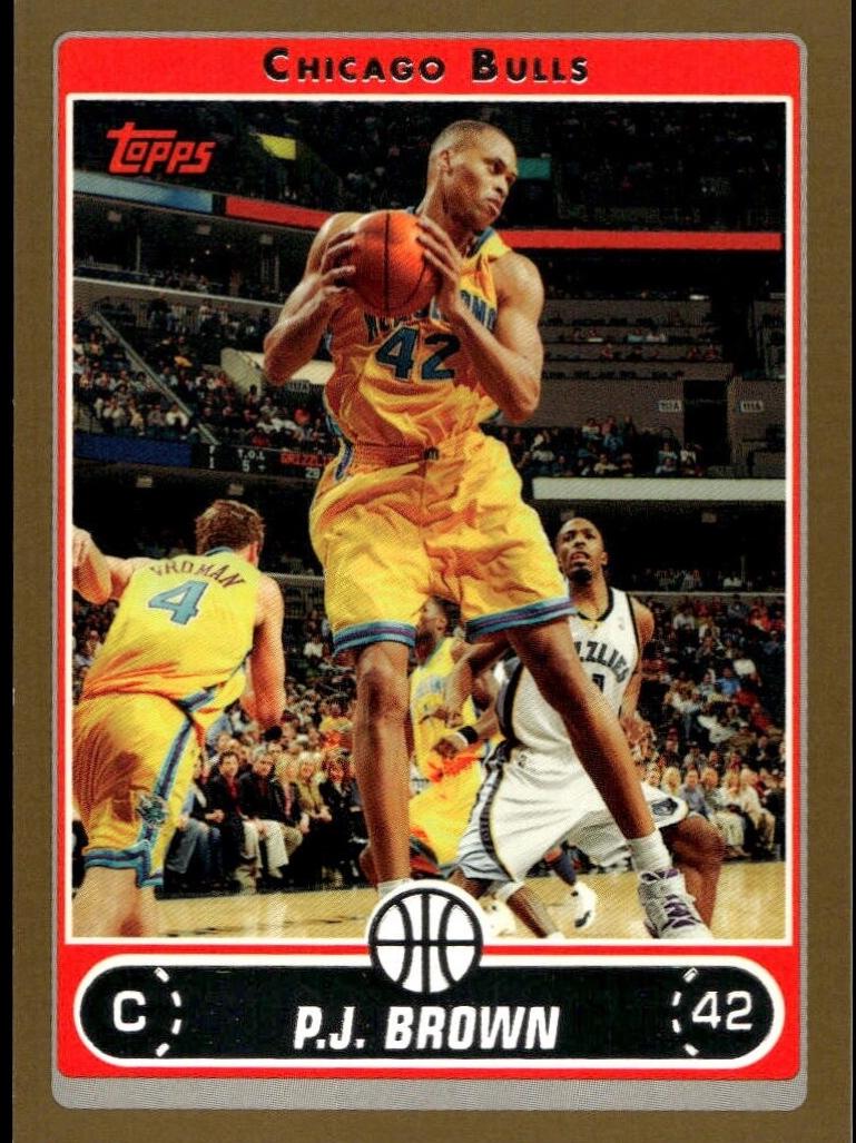 P.J. Brown [Gold] #212
