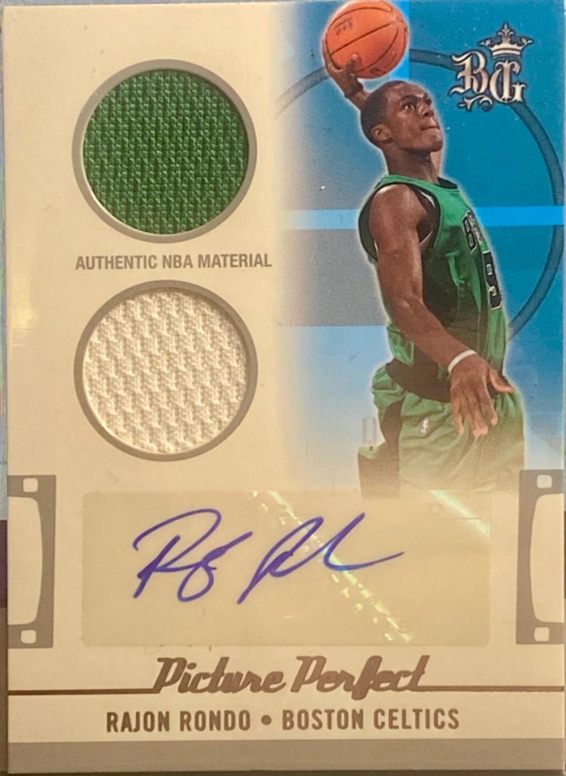 Rajon Rondo [Picture Perfect Jerseys Autographs] #PPJSA-RR