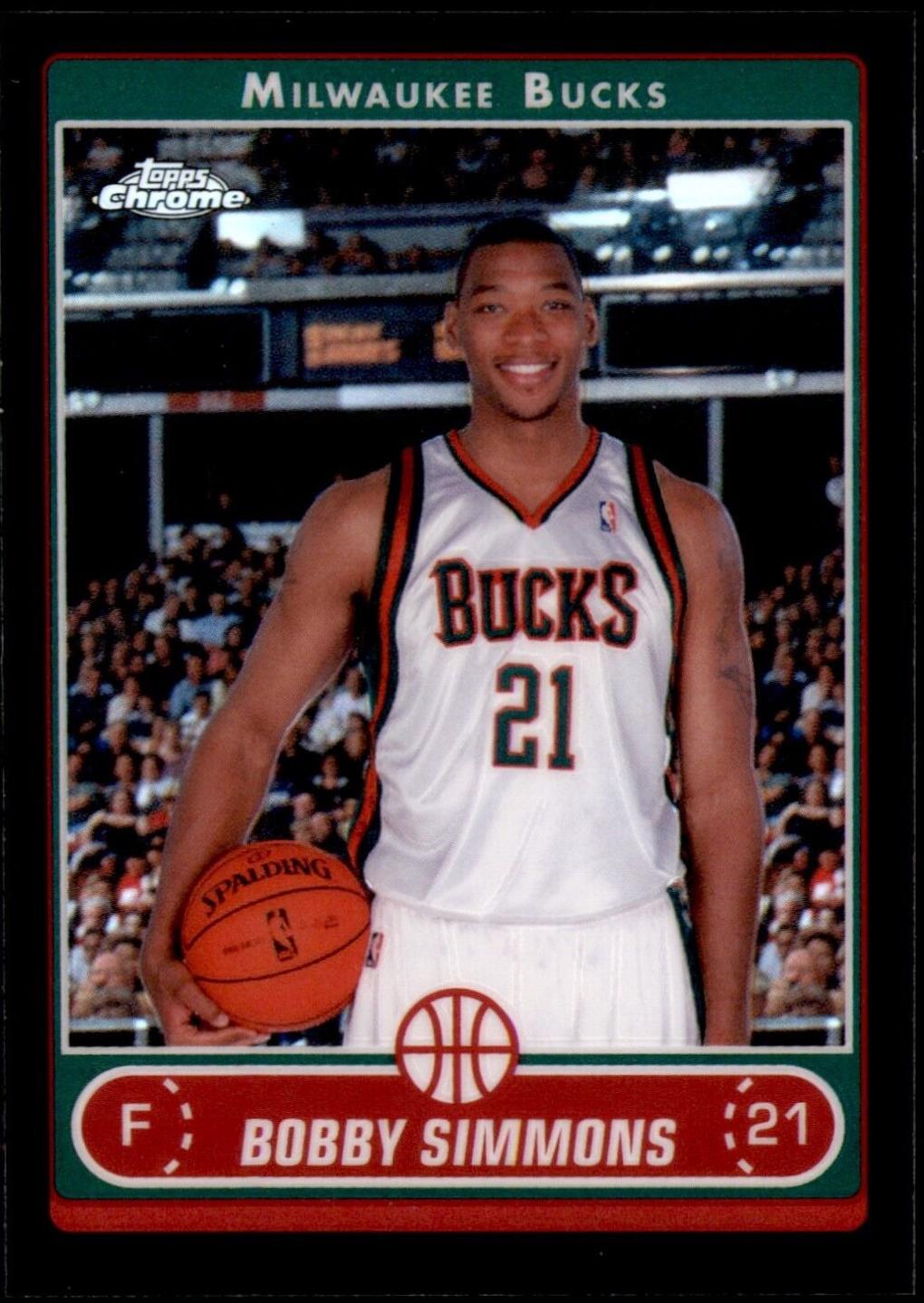 Bobby Simmons [Black Refractor] #136