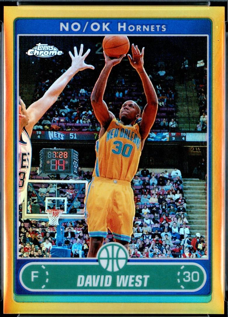 David West [Gold Refractor] #95