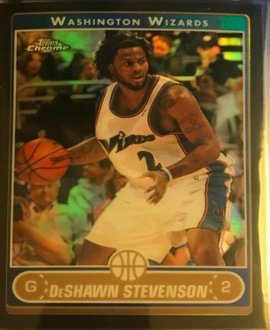 DeShawn Stevenson [Black Refractor] #144