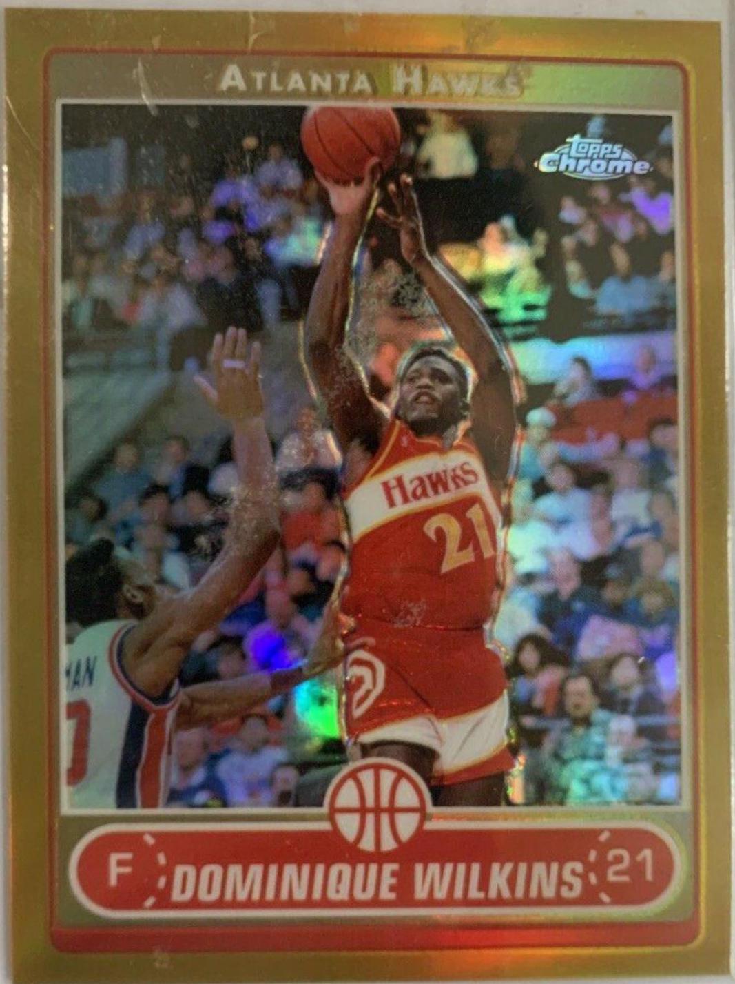 Dominique Wilkins [Gold Refractor] #152