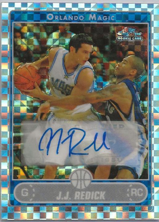 J.J. Redick [Xfractor Autograph] #198