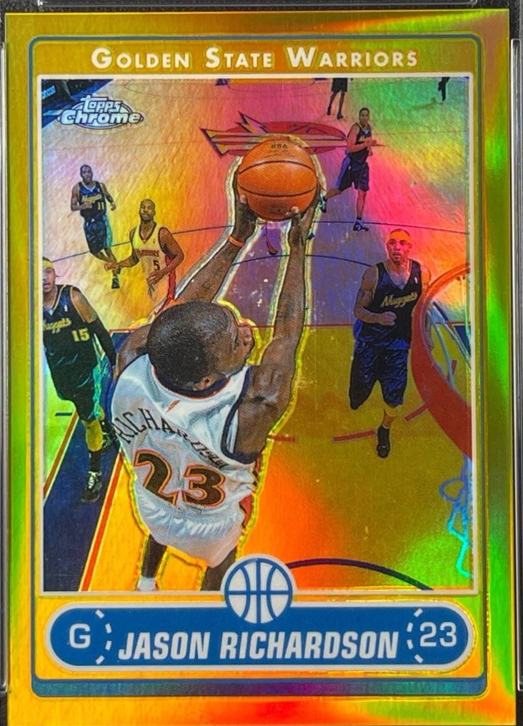 Jason Richardson [Gold Refractor] #18