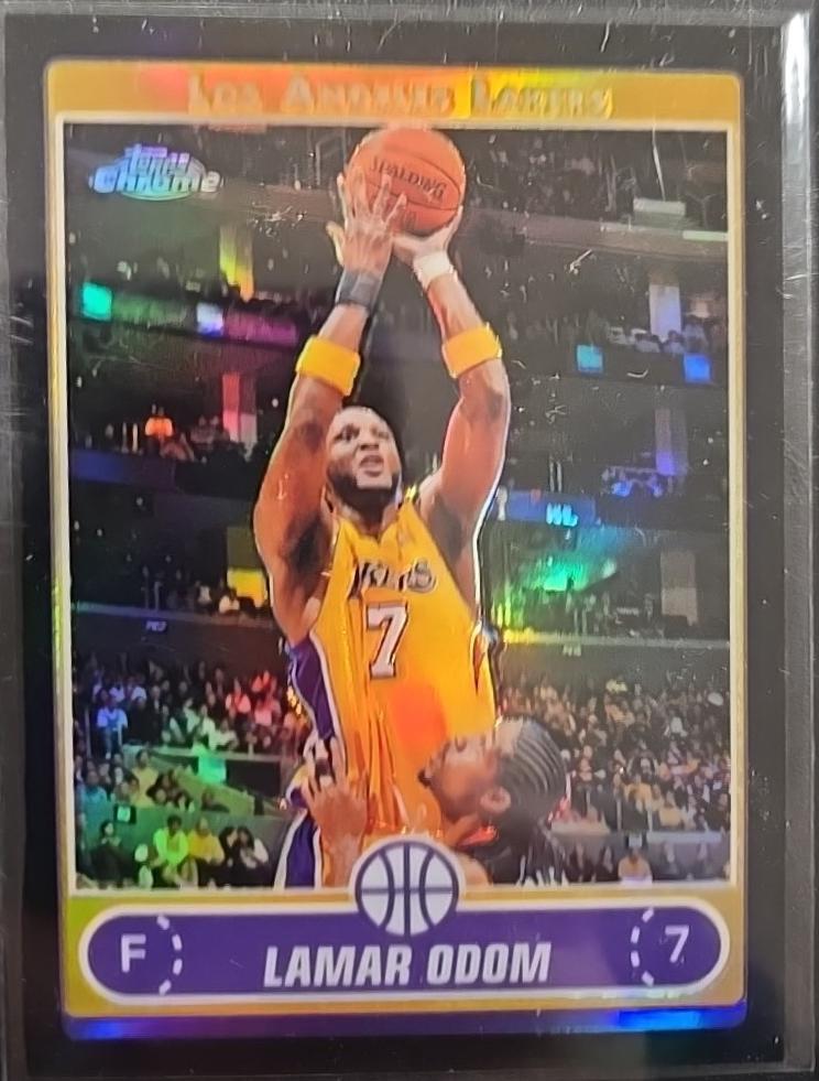 Lamar Odom [Black Refractor] #38