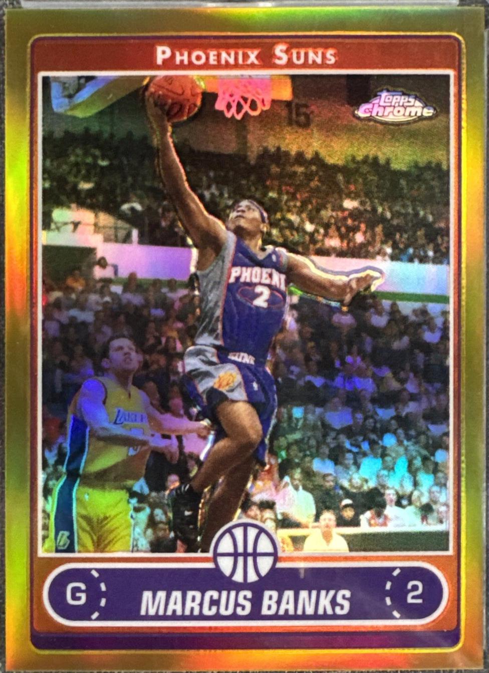 Marcus Banks [Gold Refractor] #134