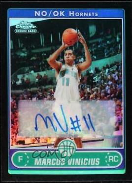 Marcus Vinicius [Black Refractor Autograph] #165