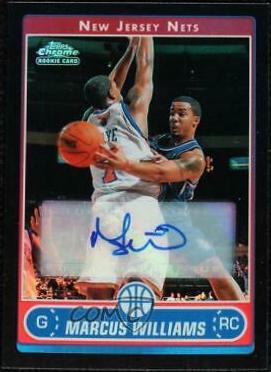 Marcus Williams [Black Refractor Autograph] #177