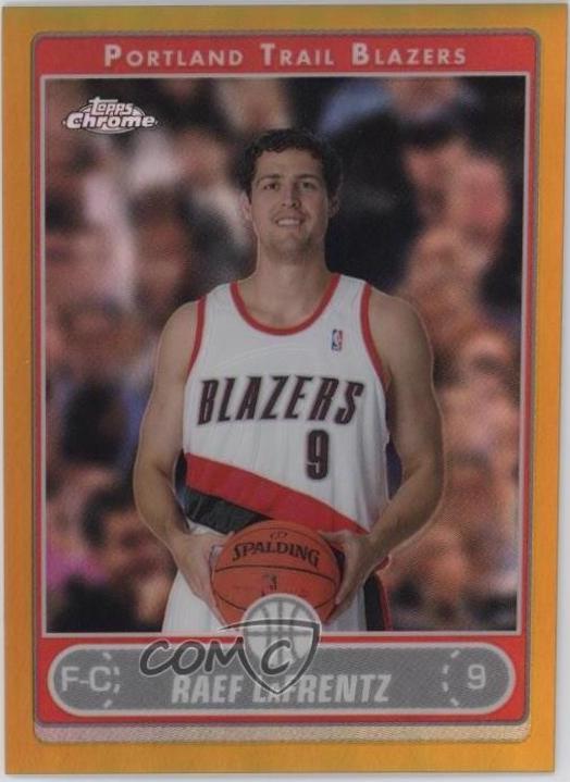 Raef LaFrentz [Gold Refractor] #122