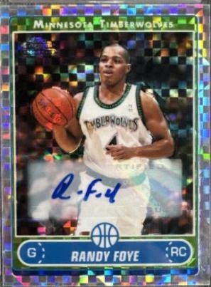 Randy Foye [Xfractor Autograph] #206
