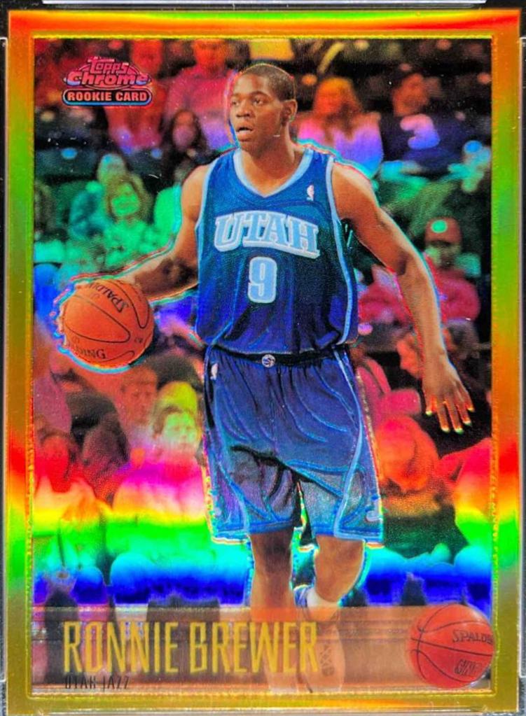 Ronnie Brewer [Gold Refractor] #200