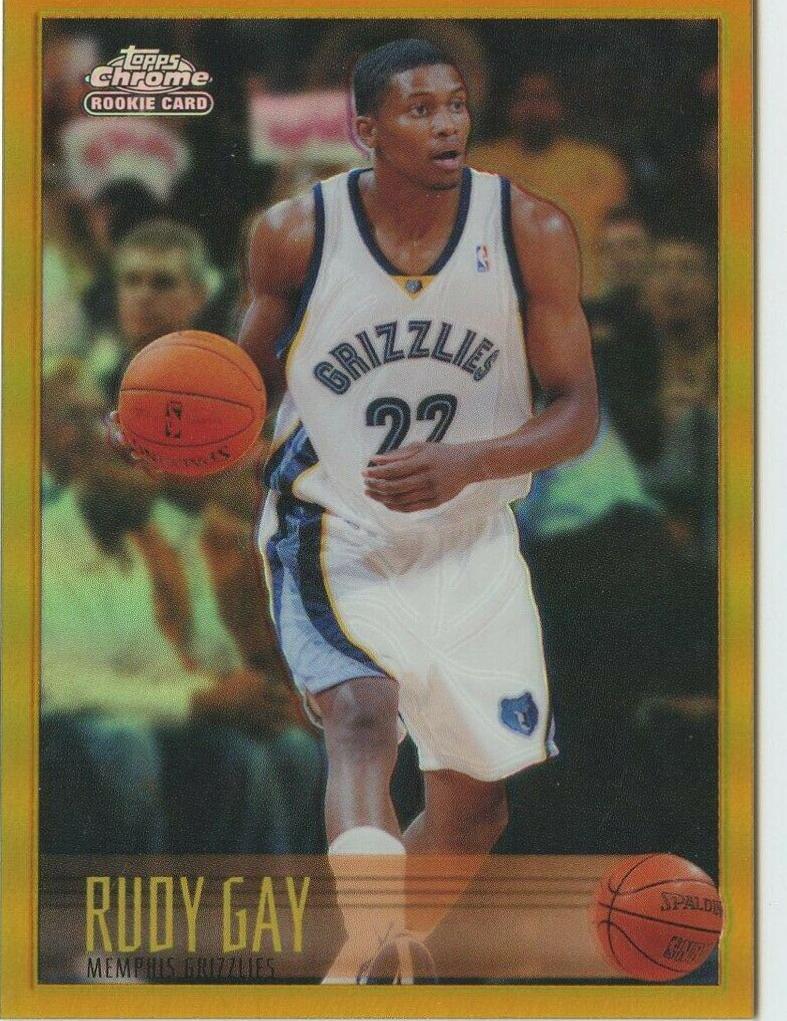 Rudy Gay [Gold Refractor] #184