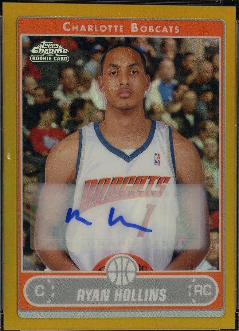 Ryan Hollins [Gold Refractor Autograph] #172