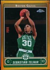 Sebastian Telfair [Gold Refractor] #147