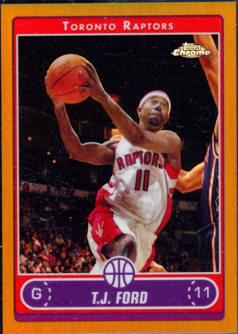 T.J. Ford [Gold Refractor] #117