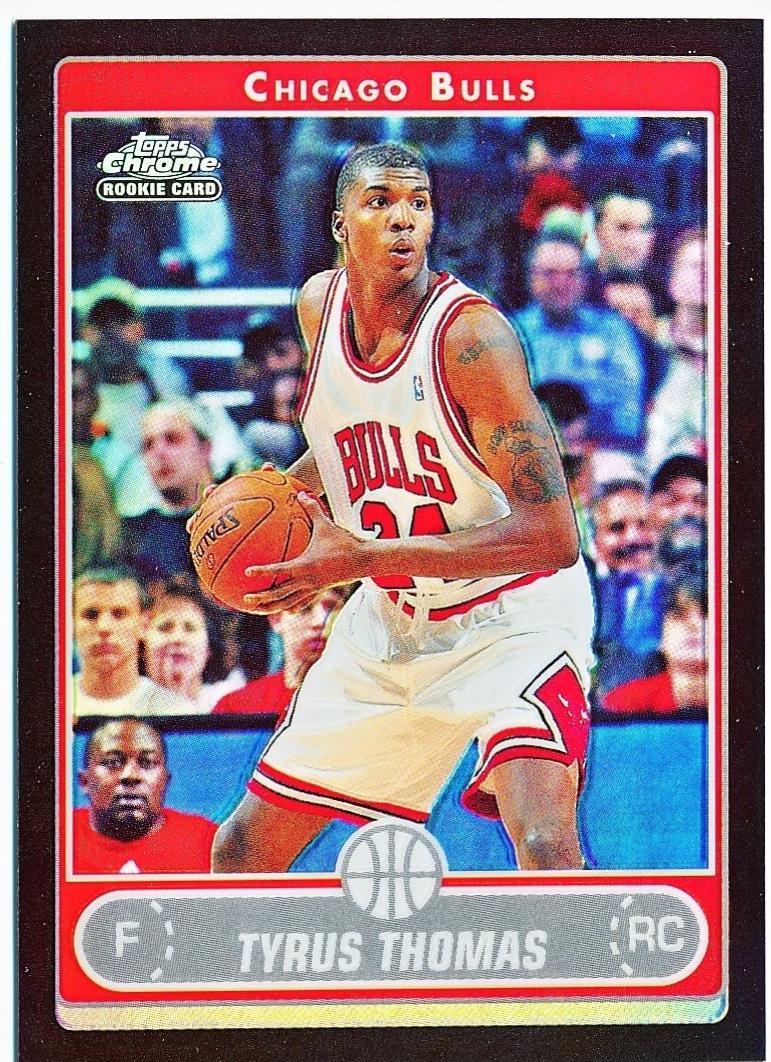 Tyrus Thomas [Black Refractor] #189