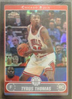 Tyrus Thomas [Variation Black Refractor] #189