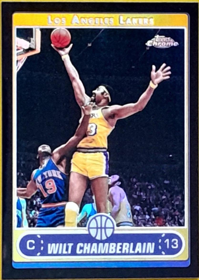 Wilt Chamberlain [Black Refractor] #154