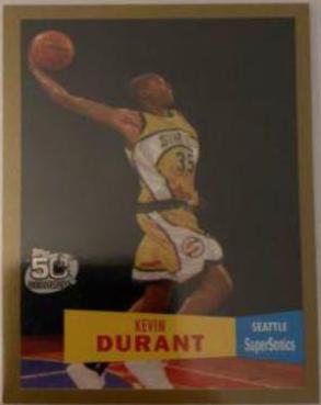Kevin Durant [1957 Gold] #112
