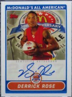 Derrick Rose [Autograph] #DR