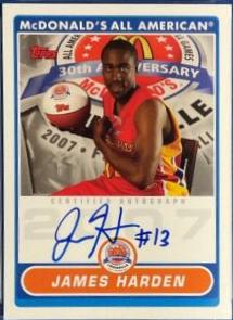 James Harden [Autograph] #JH