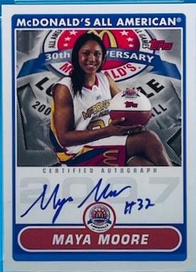 Maya Moore [Autograph] #MM