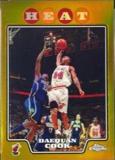 Daequan Cook [Gold Refractor] #14