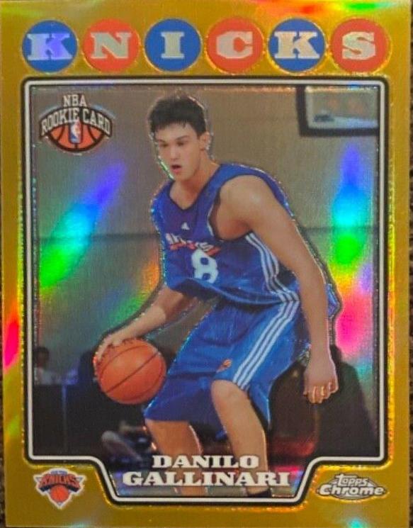 Danilo Gallinari [Gold Refractor] #186