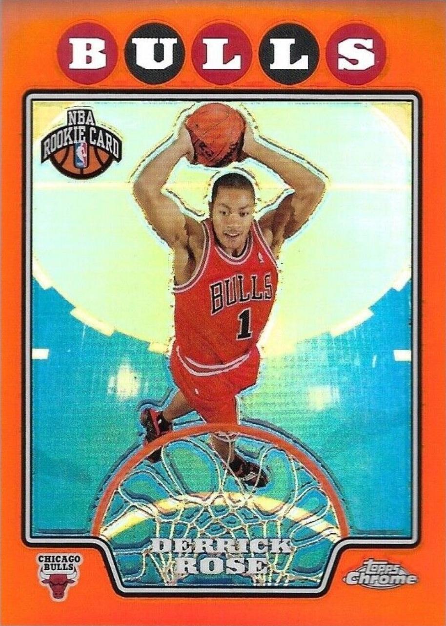 Derrick Rose [Orange Refractor] #181