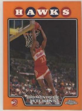 Dominique Wilkins [Orange Refractor] #168