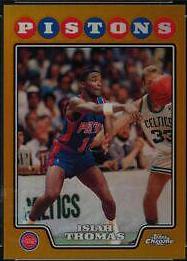 Isiah Thomas [Gold Refractor] #170