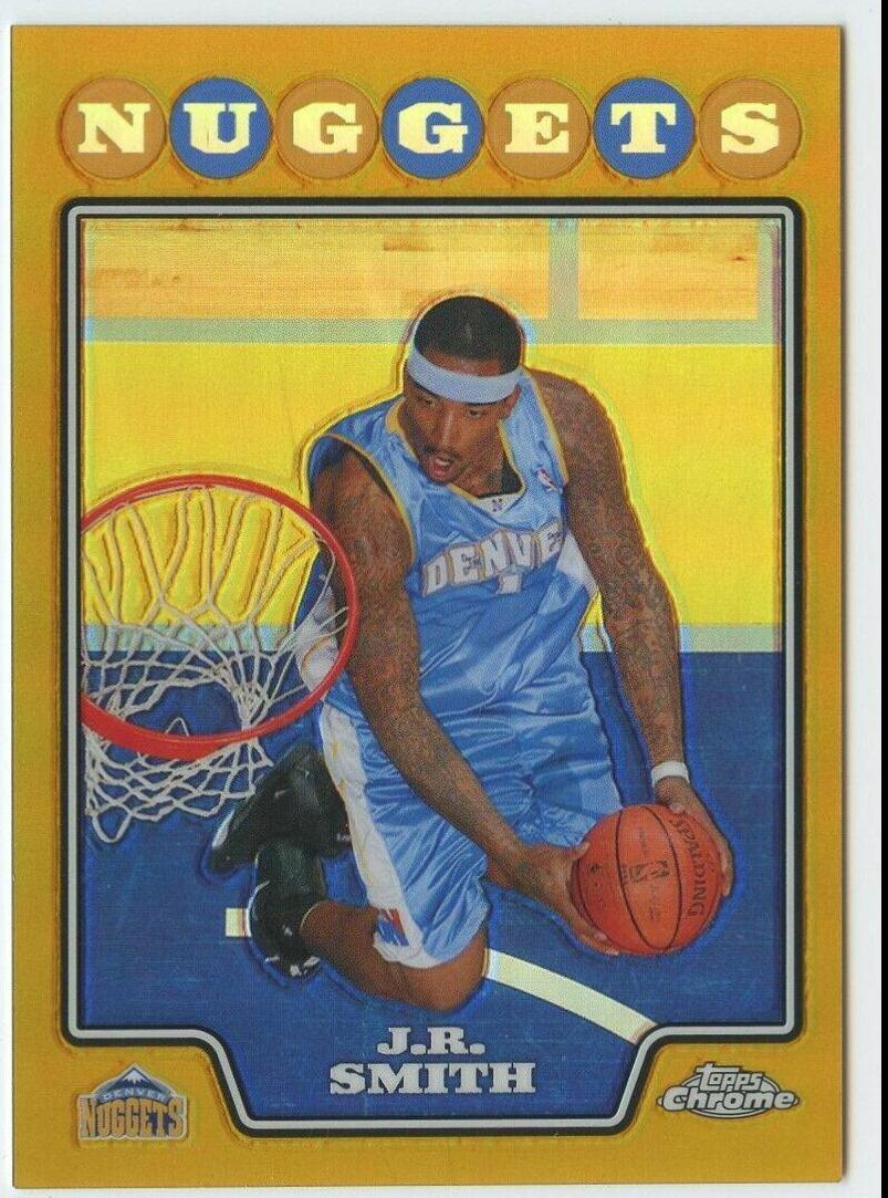J.R. Smith [Gold Refractor] #164