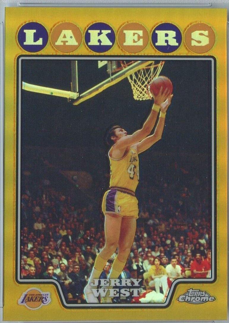 Jerry West [Gold Refractor] #174