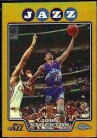 John Stockton [Gold Refractor] #166