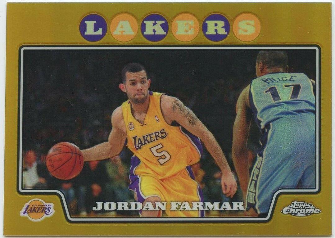 Jordan Farmar [Gold Refractor] #71
