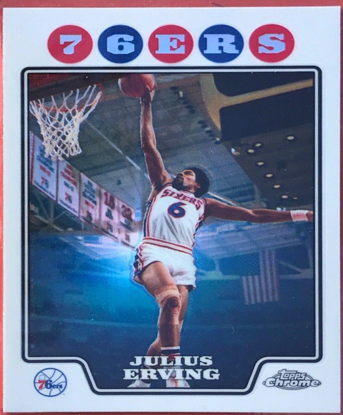 Julius Erving [Refractor] #180