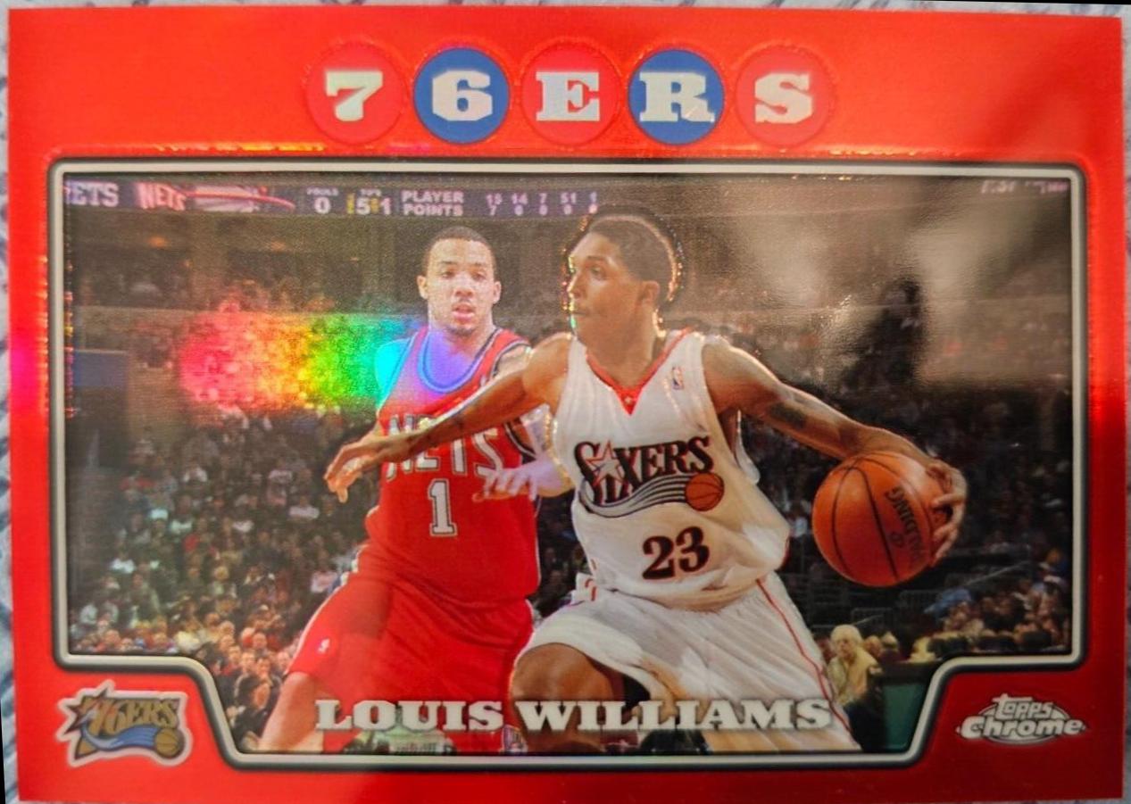 Louis Williams [Red Refractor] #122