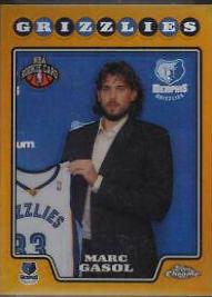 Marc Gasol [Gold Refractor] #212