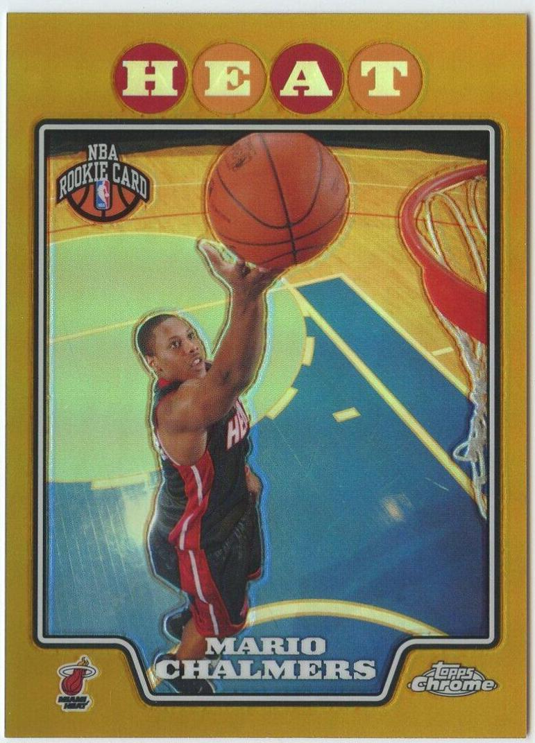 Mario Chalmers [Gold Refractor] #208