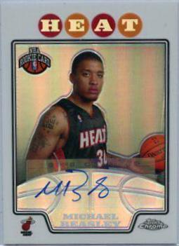 Michael Beasley [Autograph Refractor] #222