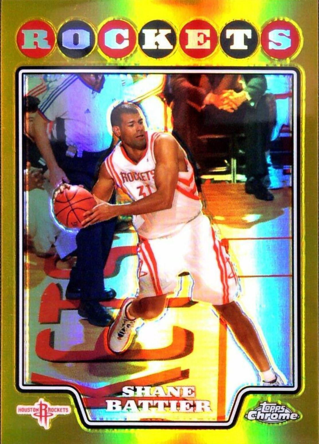 Shane Battier Gold Refractor #159