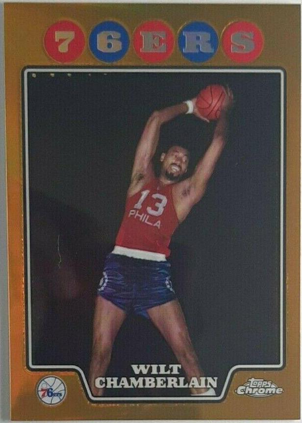 Wilt Chamberlain [Gold Refractor] #178