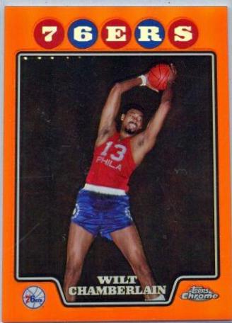 Wilt Chamberlain [Orange Refractor] #178