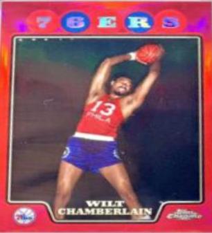 Wilt Chamberlain [Red Refractor] #178