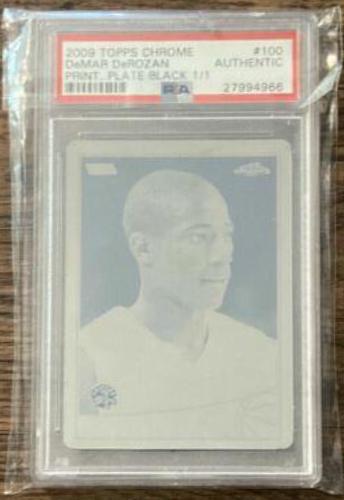 DeMar DeRozan [Printing Plate Black] #100